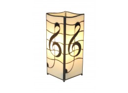 Melody Design Square Tiffany Lamp - 27cm