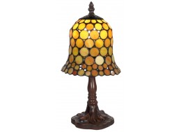 Spot Design Tiffany Amber Lamp 32cm + Free Bulb