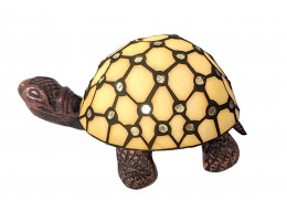 Turtle Lamp Cream Jewelled 22cm + Free Incandescent Bulb