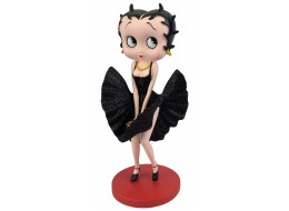 Betty Boop Cool Breeze (Black Glitter Dress) Small 32cm