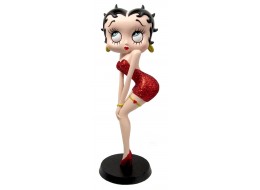 Betty Boop Classic Pose (Red Glitter Dress) 29cm