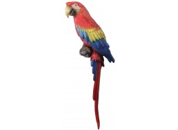 Scarlet Macaw Parrot  Wall Art 100cm 