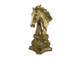 Horse Head Bust 41cm - Gold Finish