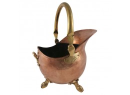 52cm Solid Copper Imperial Scuttle Claw Feet