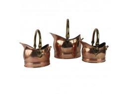 30cm Classic Scuttle - Solid Copper (SMALL ONLY)