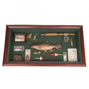 Fishing Wall Art Display Case