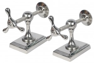 Aluminium Screw Bookends