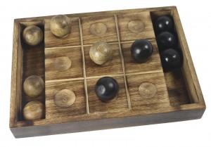 Tic Tac Toe Mango Wood