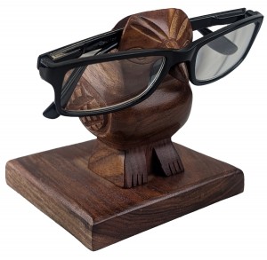 Cuckoo Glasses Stand - Sheesham Wood 11cm