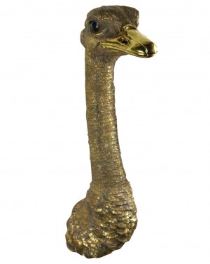 Ostrich Head Wall Art 72cm