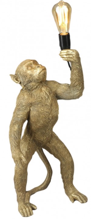 Monkey Table Lamp + Free Bulb 60cm