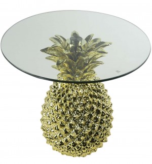 Pineapple Table Glass Top 54.5cm