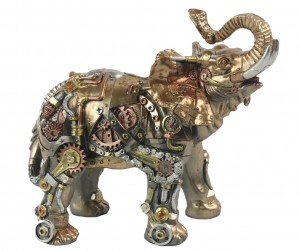 Steampunk Mechanical Elephant 22.5cm
