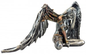 Steampunk Sitting Angel 37cm
