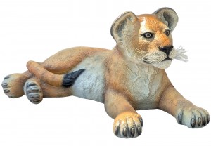 Lion Cub - Lying Down - 81cm