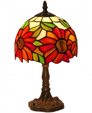 Sunflower Lamp (Small) 32cm With 20cm Shade Dia. + Free Bulb