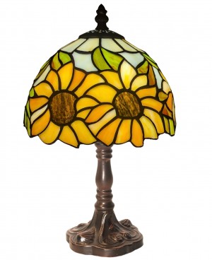 Sunflower Lamp (Small) 32cm With 20cm Shade Dia. + Free Bulb