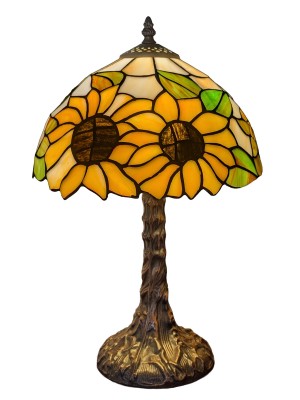 Sunflower Lamp (Medium) 46cm With 30cm Shade Dia. + Free Bulb