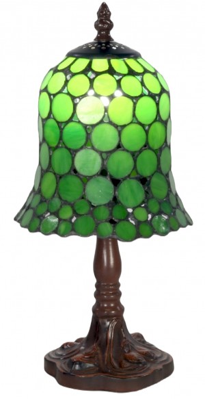 Spot Design Tiffany Green Lamp 32cm + Free Bulb