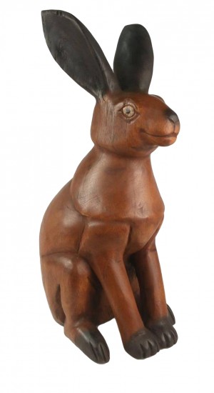 Acacia Wood Hare/Rabbit - 50cm