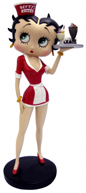 Betty Boop Diner Waitress 31.5cm