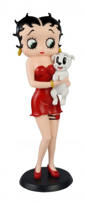 Betty Boop Holding Pudgy 32cm