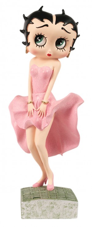 Betty Boop Posing (Pink Glitter Dress) 29.5cm