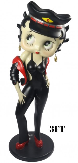 Large Betty Boop Biker Girl - 3ft