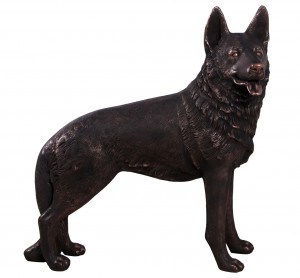 German Shepherd Imperial Bronze Finish - 100cm