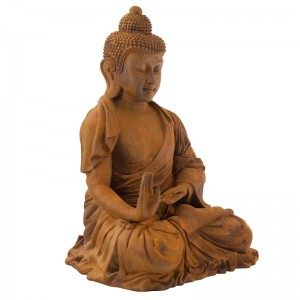 Enchanting Buddha - 100cm - Rusty Finish