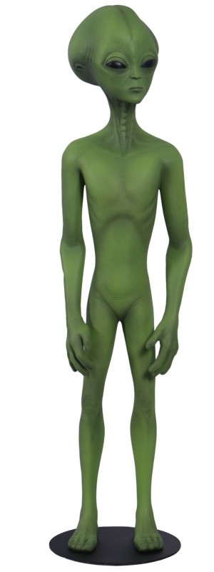 Roswell Alien - 122cm - Green Finish