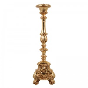 Torchiere Jumbo - 123cm - Gold Leaf Finish