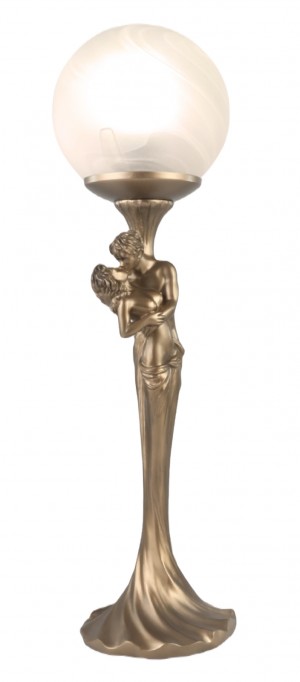 Art Deco Lover Table Lamp + Free Bulb