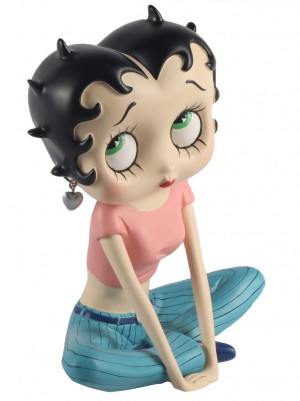 Betty Boop Sitting - Cross legged 16CM