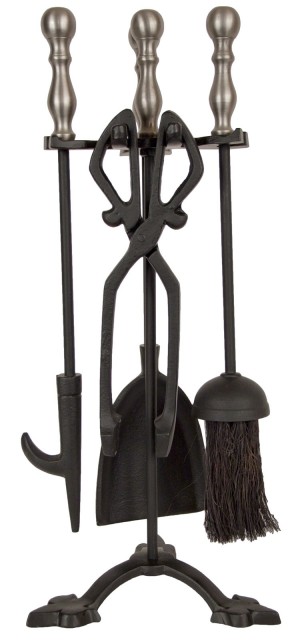 42cm Heavy Weight Black Pewter Finish Medium Duchess Companion Set