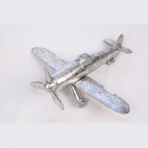 Electroplated Plane Sculpture/Model