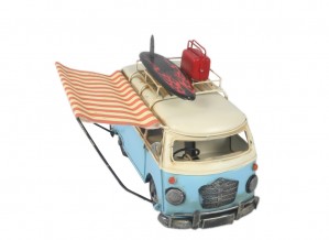 Camper Van With Canopy - 28cm