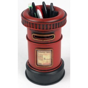 Post Box Pen Holder