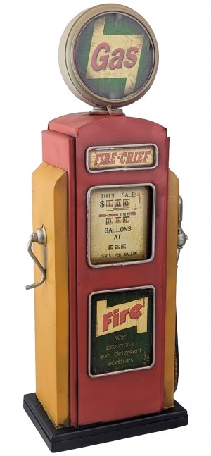 Money Bank Petrol Pump 40cm
