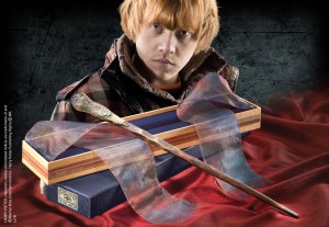 Ron Weasley Wand in Ollivanders Box