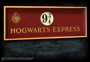 Platform 9 3/4 Sign - 22 x 8in