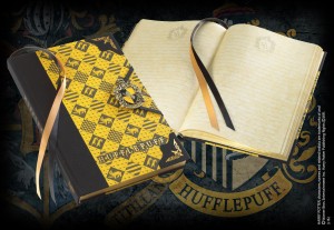 Hufflepuff Journal W/Enamel Metal Clasp