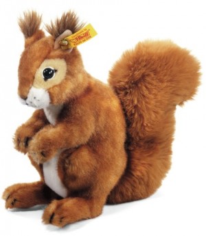 Steiff Niki Squirrel, Russet 21cm