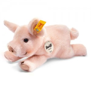 Steiff Little Friend Sissi Piglet - Pink - Soft Woven Fur - 22cm - 280016