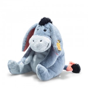 Steiff Disney Eeyore 25cm Blue-Gray Sitting