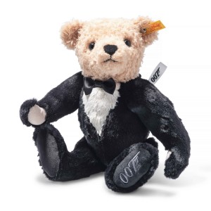 James Bond Teddy Bear - 30cm - Multicoloured