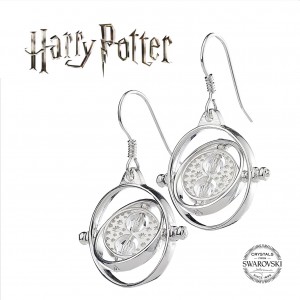 Harry Potter  Time Turner Earrings With Swarovski