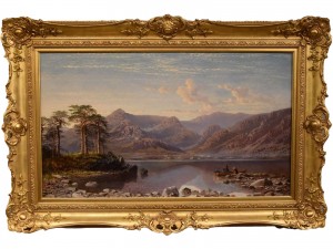 Charles Pettitt North Lancashire Oil on Canvas 1879