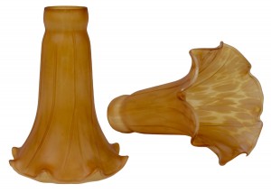 Pond Lily Shades - Amber - PAIR