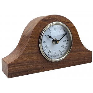 Wooden Clock - Sheesham Wood 21cm